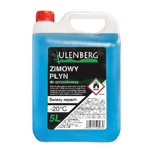 ULENBERG PŁYN DO SPRYSKIWACZY -20C 5L NIEBIESKI Nowość