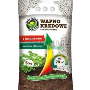 Ograniczona ilość WAPNO KREDOWE OGRODOWE GRANULOWANE 5KG