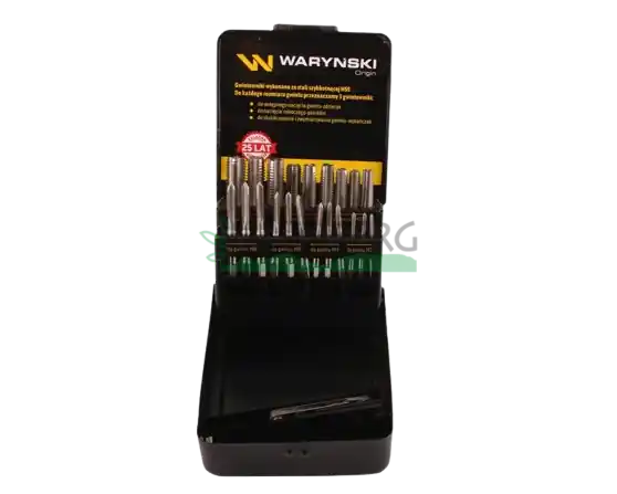 ZESTAW GWINTOWNIKÓW M3-M12 Premium