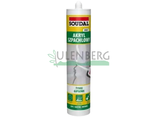 Akryl lekki szpachlowy Soudal 280ml biały 137687 Taniej