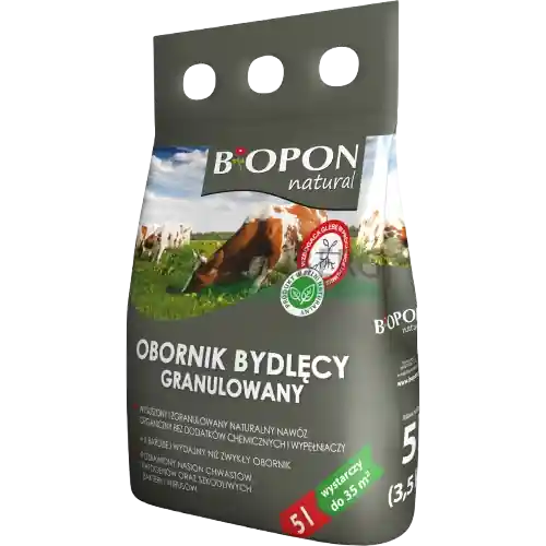 BOPON NATURAL - OBORNIK GRANULOWANY BYDLĘCY 5L Oferta limitowana