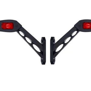 Oferta limitowana 2x Lampa obrysowa obrysówka TYŁ L+P LED na wysięgniku potrójna LD518P+L KOMPLET
