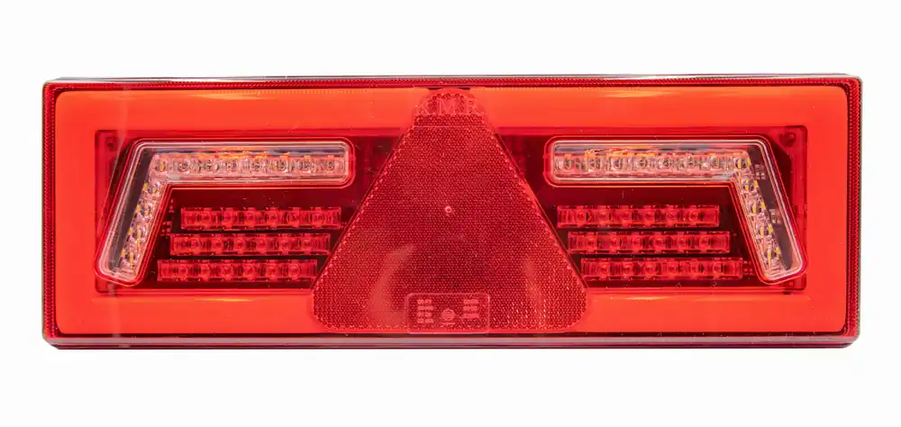 Lampa zespolona tylna LED NEON z trójkątem LEWA typ L1859 - 6 funkcyjna Wybór klientów