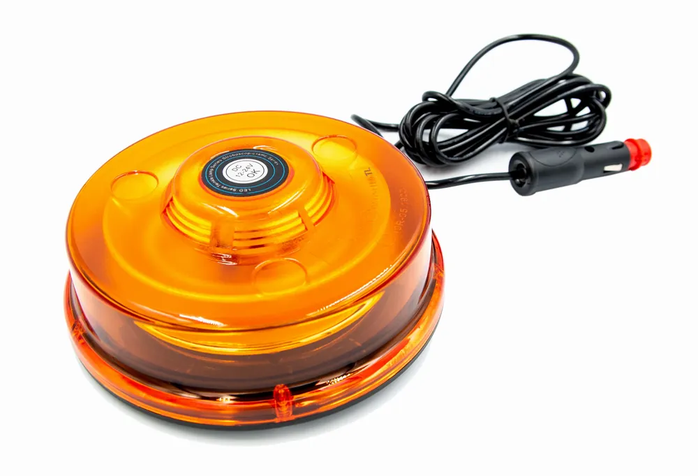 Najlepsza cena UFO LAMPA OSTRZEGAWCZA LED STROBO KOGUT NA MAGNES ALR0029