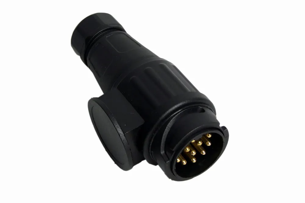 WTYCZKA 13 PIN biegunowa PCV plastikowa 12V wtyk Premium