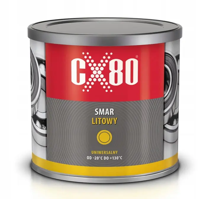 CX80 SMAR LITOWY 500g UNIWERSALNY WODOODPORNY Tani