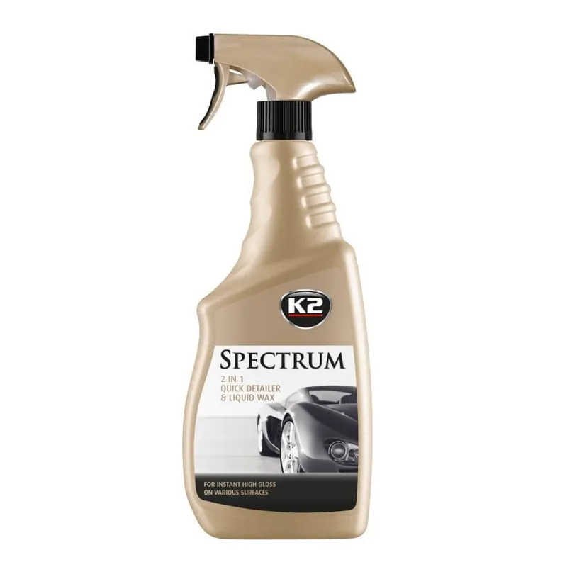 Sprawdź teraz K2 SPECTRUM wosk syntetyczny quick detailer 700ml + szmatka