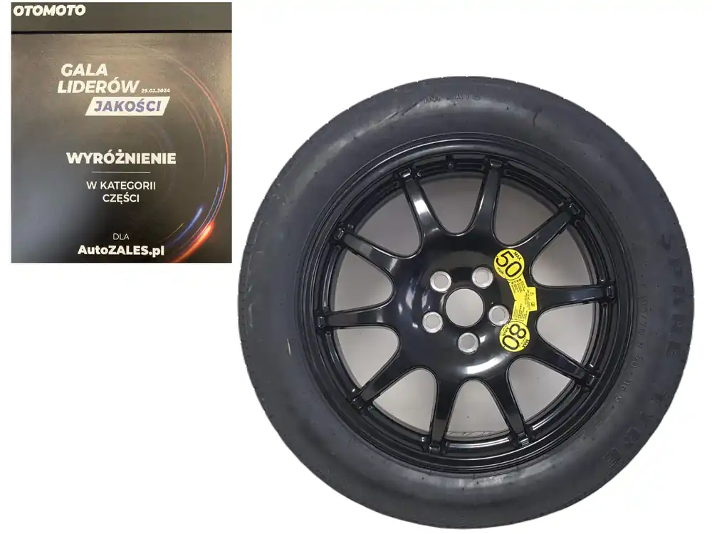 FABRYCZNIE NOWE ORYGINALNE KOŁO DOJAZDOWE ALUMINIOWE ZAPASOWE RANGE ROVER SPORT L494 CPLA-1007-AB 5x120 ET30 195 70 20 Zamów dziś