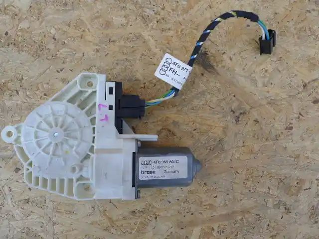 AUDI A6 C6 4F 4F0 SILNICZEK SZYBY LEWY TYŁ TYLNY Ekspresowa dostawa