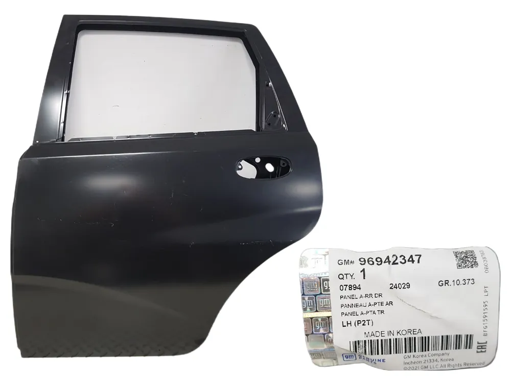 FABRYCZNIE NOWE ORYGINALNE DRZWI LEWE TYLNE LEWA TYŁ CHEVROLET AVEO T255 HB 07-1196942347 Oferta limitowana
