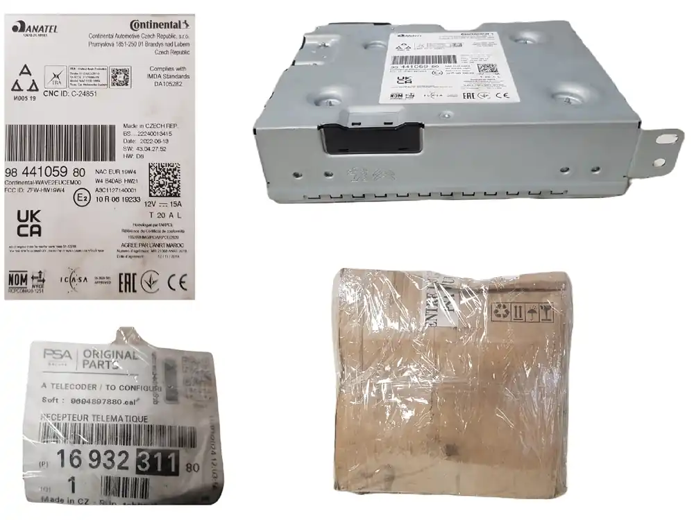 Wyjątkowa oferta FABRYCZNIE NOWE ORYGINALNE RADIO NAWIGACJA OPEL CORSA F COMBOE PEUGEOT 208 II CITROEN BERLINGO IV 9844105980