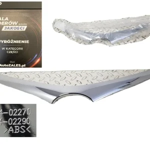 NOWA ORYGINALNA LISTWA CHROM GRILL ZDERZAKA PRZEDNIEGO PRZÓD TOYOTA COROLLAE16 13-18 53114-02270 Bezpieczne zakupy