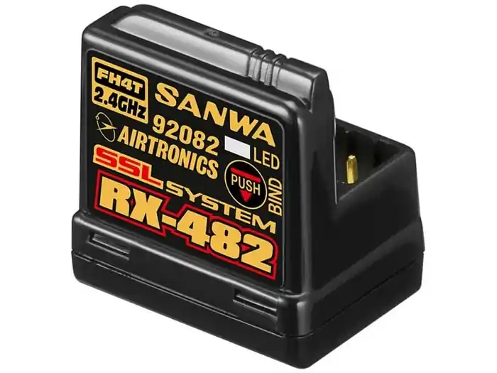 Odbiornik samochodowy - SANWA RX-482 2,4 GHz FHSS-4 Ograniczona ilość