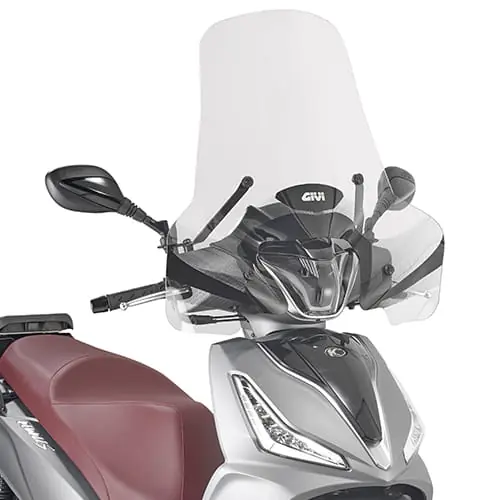 Darmowy zwrot Givi 7057A Szyba przezroczysta Kymco / Piaggio / SYM