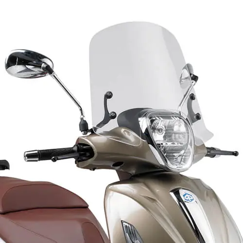 Popularny Givi 357A Szyba przezroczysta Piaggio Beverly 125ie-300ie-350 (10-20)