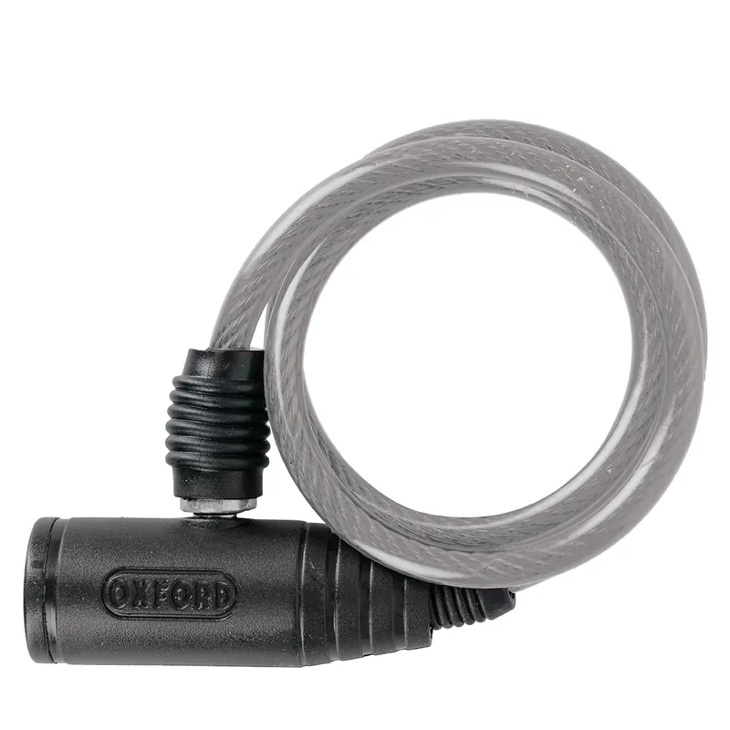Oferta czasowa Oxford OF01 Linka zabezpieczająca, antykradzieżowa 0,6m x 6mm, przezroczysta