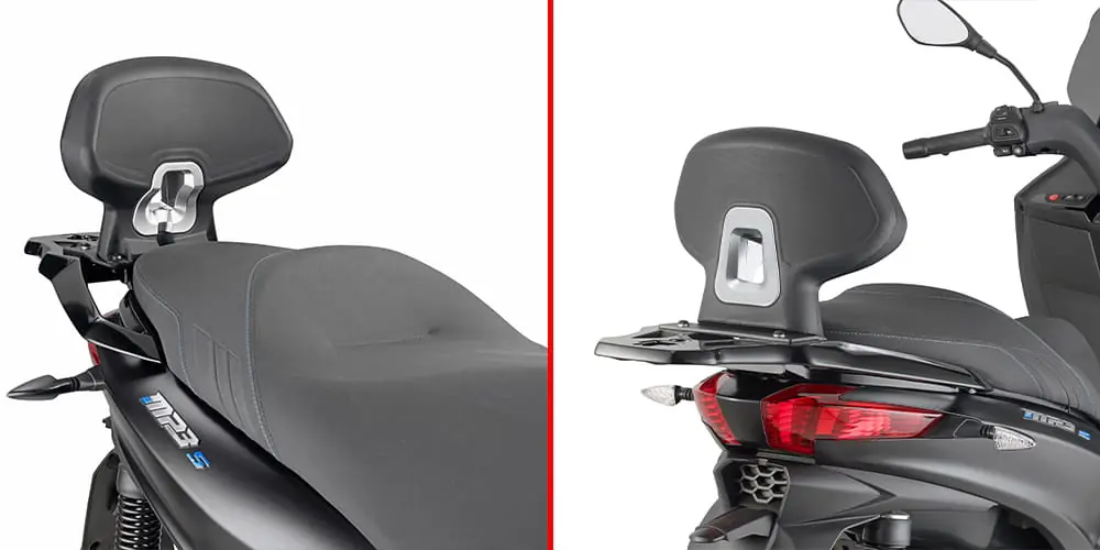 Nowy Kappa KTB5622A Oparcie pasażera Piaggio MP3 310 (25)