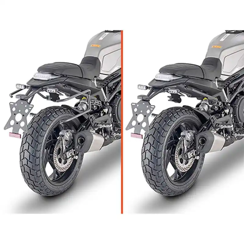 Oferta limitowana Kappa TR8713K Stelaż pod sakwy boczne Benelli Leoncino 800 (22-25) REMOVE-X