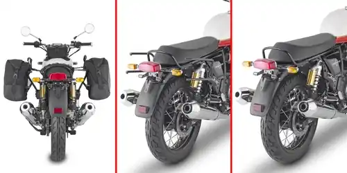 Do wyczerpania zapasów Kappa TR9051K Stelaż pod sakwy boczne Royal Enfield Interceptor 650 (19-25) REMOVE-X