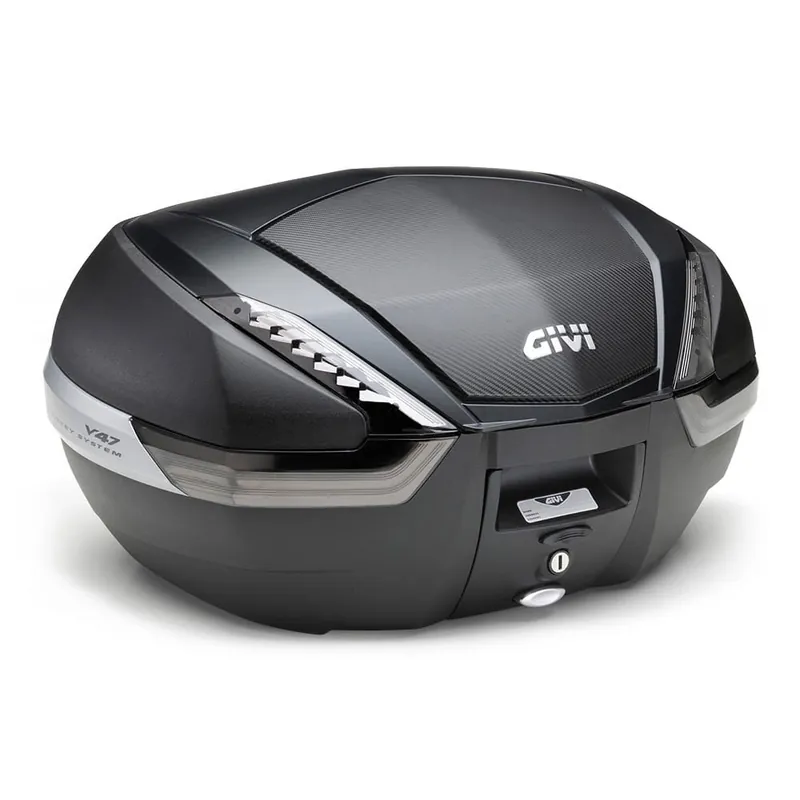 Kufer centralny Givi V47NNT TECH MONOKEY, czarny mat, pokrywa carbon Obniżka ceny