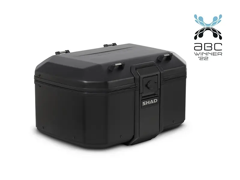Promocja Kufer centralny SHAD TERRA TR55 aluminiowy czarny 55 litrów - PURE BLACK