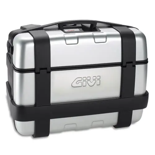 Kufer GIVI TRK46N TREKKER MONOKEY, czarno-srebrny, 46L Tylko do końca tygodnia