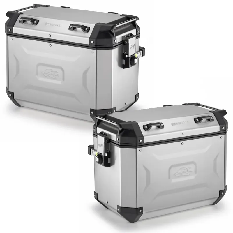 Promocja Kufry boczne Kappa K'VOYAGER Monokey Cam-Side 100% aluminium lewy 48L / prawy 48L