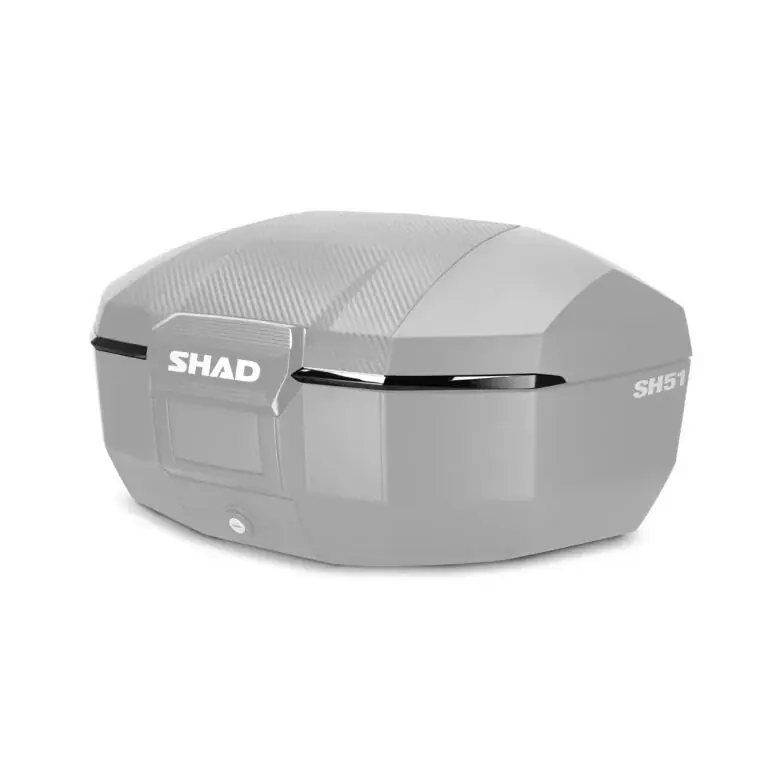 Wyprzedaż SHAD D1B51CAR Czarne odblaski do kufra SH51
