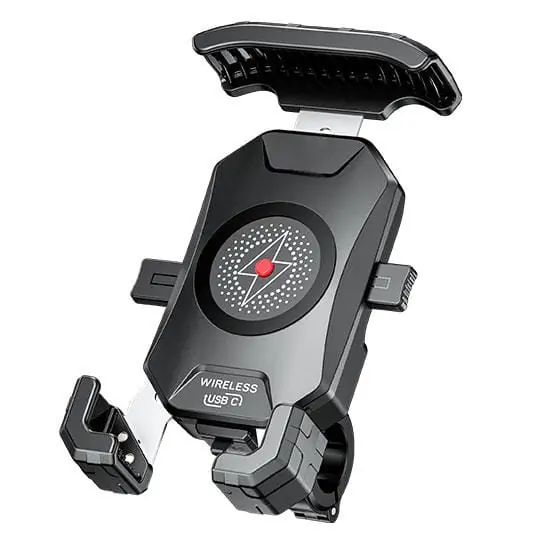 Ekspresowa dostawa Uchwyt motocyklowy z ładowarką do telefonu - R15W-PD Wireless - PD