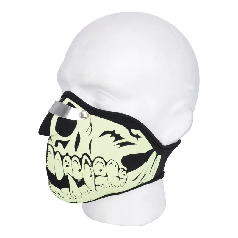 Oxford OX629 Maseczka neoprenowa pod kask z motywem czaszki uniwersalna Premium