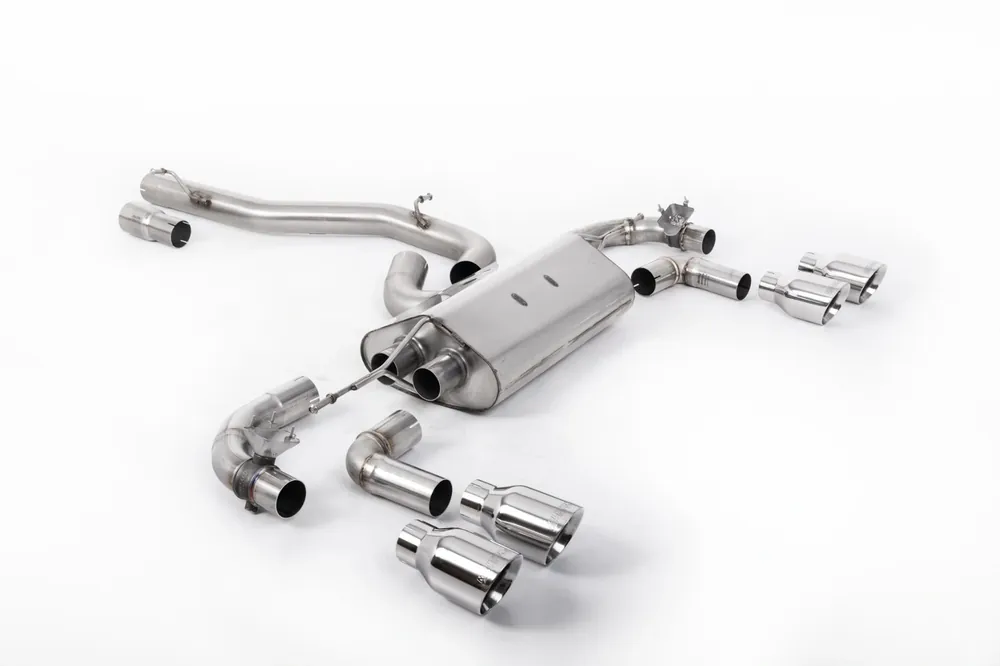 Wysoka jakość CatBack Volkswagen Golf MK7.5 R 2.0 TSI 310PS ( tylko modele bez GPF ) - 80mm Race Systems 2017 - 2021 Milltek Sport