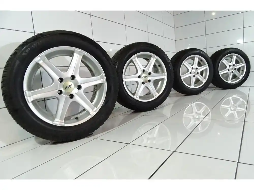 Oferta limitowana KOŁA BMW 5 F10 F11 6 F12 F13, 5X120, ET 30, 225/55R17 97 H Srebrny