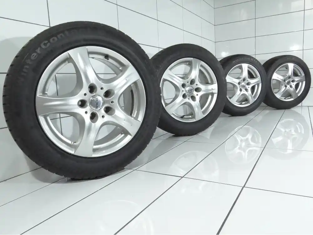 Łatwy zwrot KOŁA RONAL, 5X120, ET 40, 215/60R17 96 H Srebrny