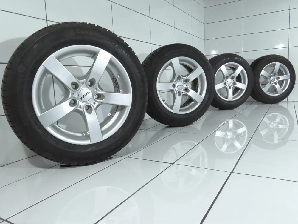 KOŁA BMW 3 F30 F31, 5X120, ET 30, 205/60R16 92 H Srebrny Ostatnie sztuki
