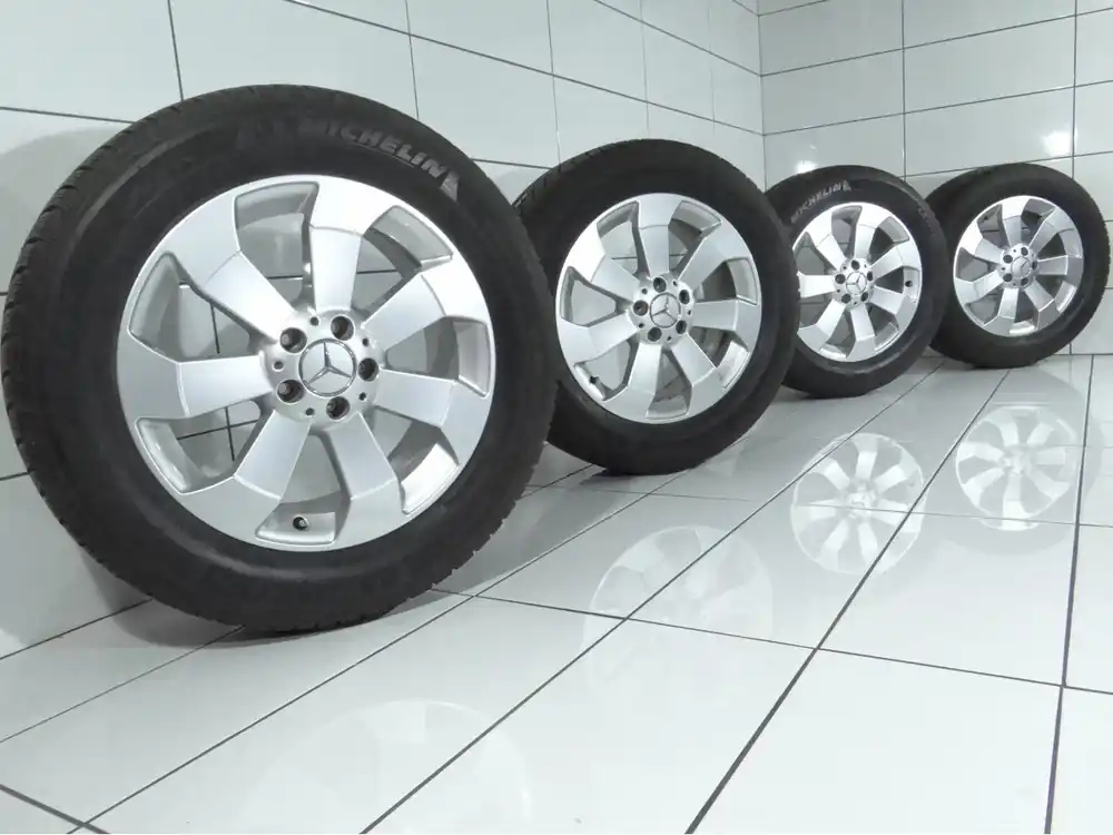 KOŁA MERCEDES ML W166, A1664011602, 5X112, ET 56.5, 255/55R18 105 H Srebrny Do wyczerpania zapasów
