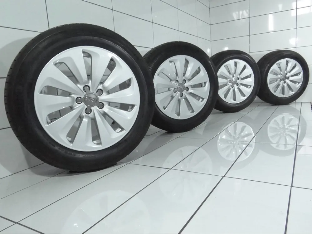 KOŁA AUDI A8 Q5 4H0, 5X112, ET 28, 235/55R18 104 Y Srebrny Ostatnie sztuki