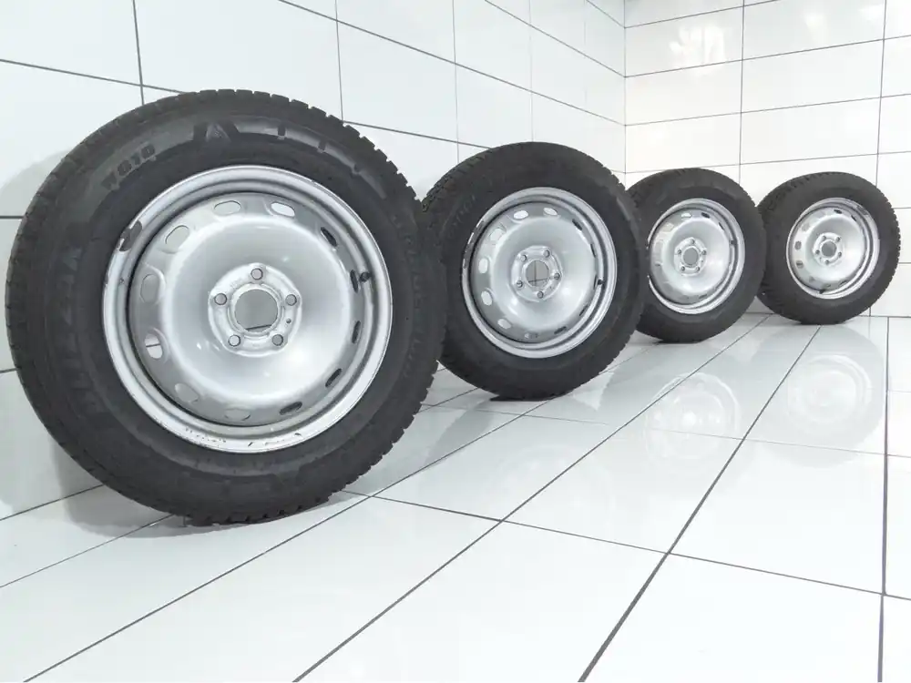 Darmowy zwrot KOŁA VOLKSWAGEN Dacia Duster, VW Transporter T5/T6, 5X114.3, ET 50, 205/65R16C 107/105 T Srebrny