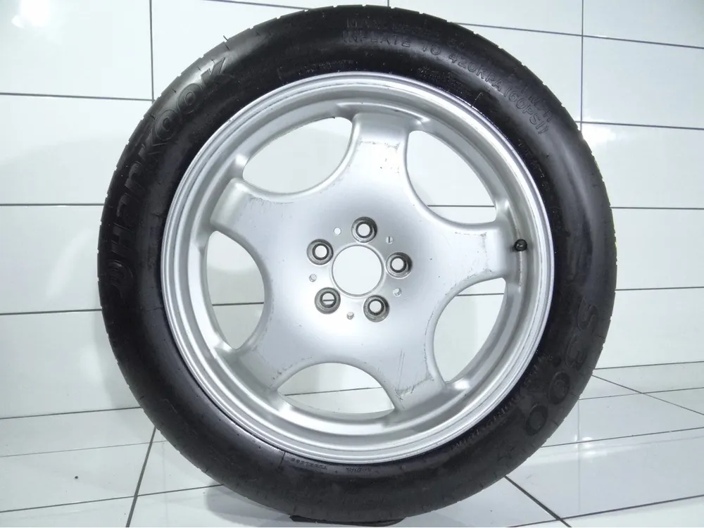 Ostatnia szansa KOŁO DOJAZDOWE 5X112, ET 43, 155/80R19 114 M Srebrny