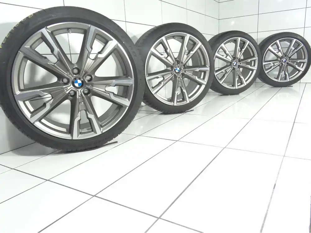 Cena promocyjna KOŁA BMW X1 F48, X2 F39, 5x112, ET-50, 225/40R20 94 Y, SZARY POLER