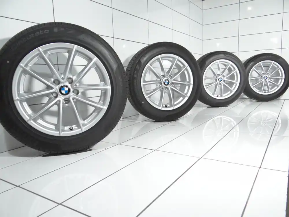KOŁA BMW 5 G30 G31, Styling 618, 6868217, 5x112, ET 27, 225/55R17 97 Y Srebrny Szybka wysyłka