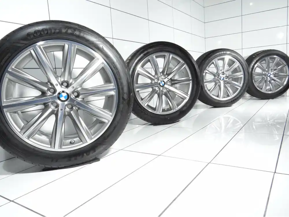 KOŁA BMW 5 G30 G31, 5X112, ET 30, 245/45R18 100 Y Szary Mat Szybka dostawa