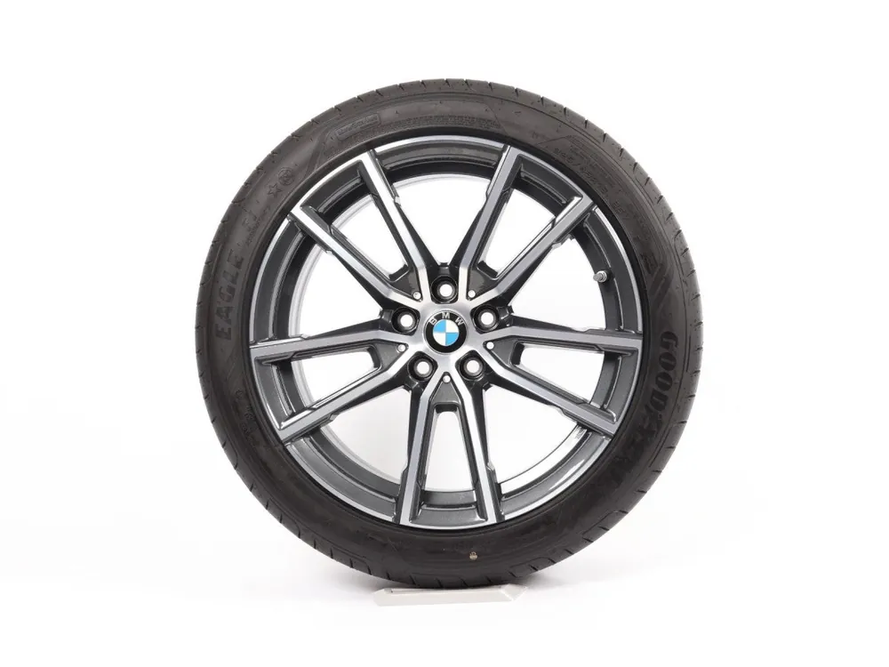 KOŁA BMW 3 G20 G21 4 G22 G23, 5X112, ET 25, 225/45R18 95 Y Grafit Poler NOWE Nie przegap