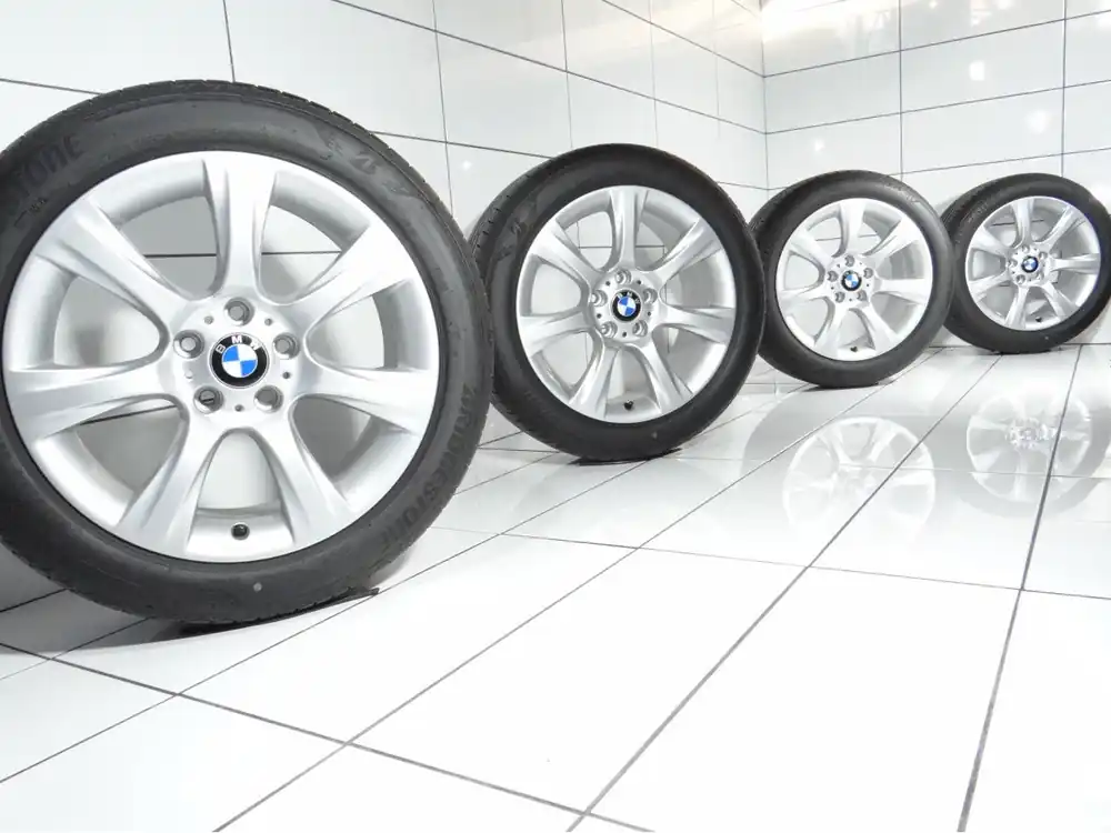 KOŁA BMW 3 F34 GT, 5X120, ET 34, 225/50R18 99 W Srebrny Bezpieczne zakupy
