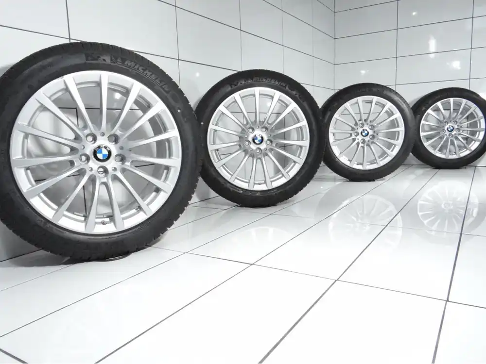 KOŁA BMW 5 G30 G31 8 G14 G15 G16, 5X112, ET 30, 245/45R18 100 V Srebrny Oferta limitowana