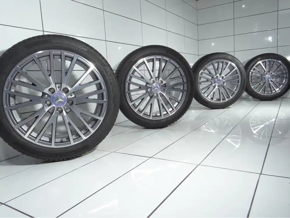 Wyprzedaż KOŁA MERCEDES A-KLASA W177, 5X112, ET 49, 225/45R18 91 H Szary Poler