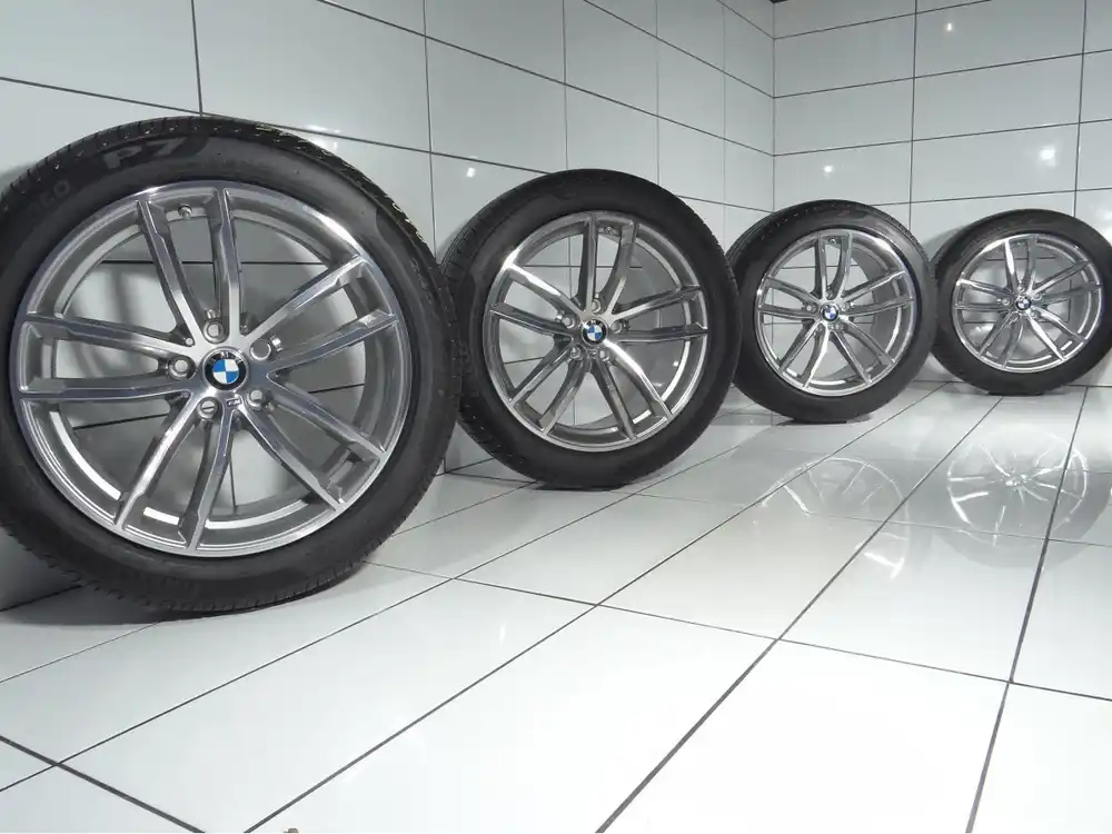 Super okazja KOŁA BMW 5 G30 G31, 5X112, ET 30/44 245/45-275/40R18 100 Y Szary Poler