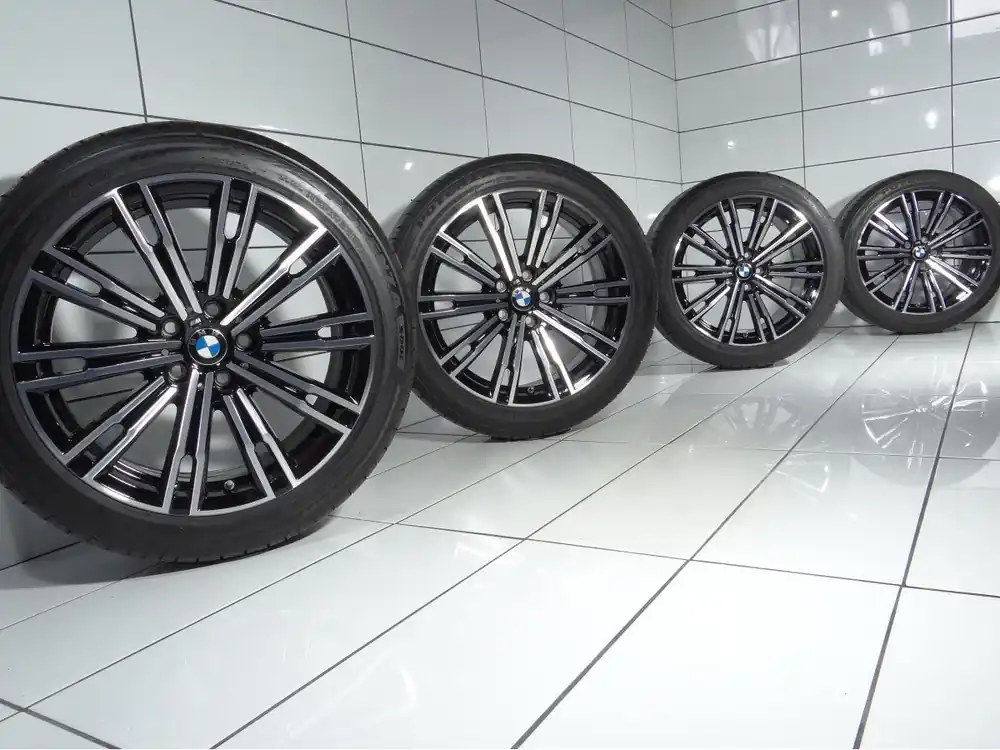 KOŁA BMW 3 G20 G21 4 G22 G23, 5x112, ET 25/40, 225/45-255/40R18 91-95Y Czarny Poler Tani