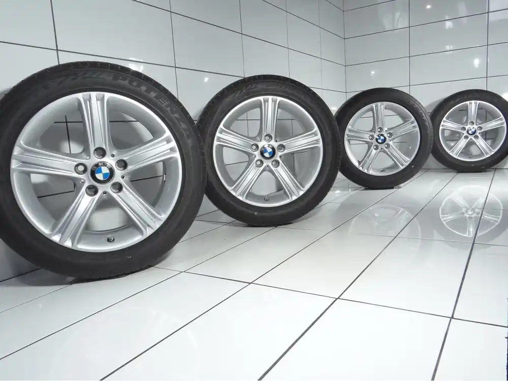 KOŁA BMW 3 F30 F31 4 F32, 5x120, ET 37, 225/50R17 94 W Srebrny Okazja