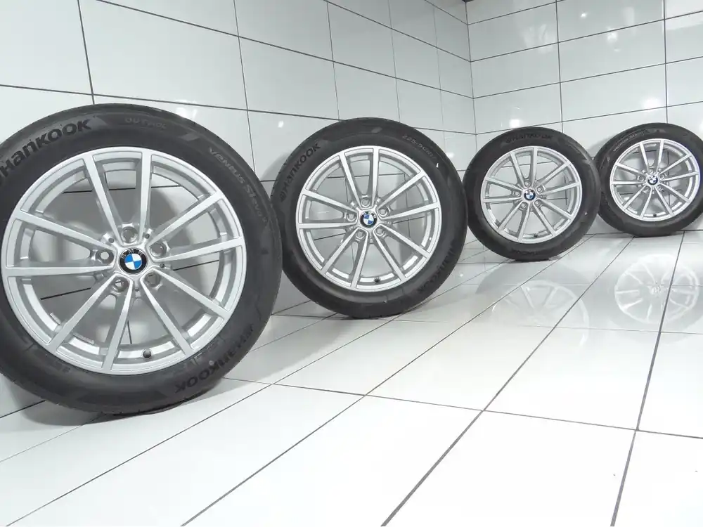 Ekspresowa dostawa KOŁA BMW 3 G20 G21 4 G22 G23, 5x112, ET 30, 225/50R17 98 Y Srebrny