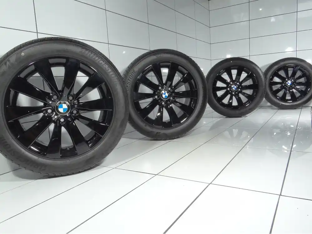 Bezpieczne zakupy KOŁA BMW 3 F30 F31 4 F32 F36, 5x120, ET 37, 225/50R17 98 Y Czarny
